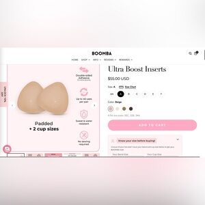 Boomba Ultra Boost Inserts